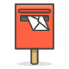 Postbox emoji - Free transparent PNG, SVG. No sign up needed.