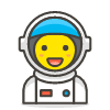 Astronaut 1 emoji - Free transparent PNG, SVG. No sign up needed.