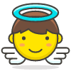 Baby Angel 1 emoji - Free transparent PNG, SVG. No sign up needed.