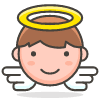 Baby Angel 2 emoji - Free transparent PNG, SVG. No sign up needed.