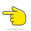 Backhand Index Pointing Left 1 emoji - Free transparent PNG, SVG. No sign up needed.