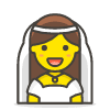 Bride With Veil 1 emoji - Free transparent PNG, SVG. No sign up needed.