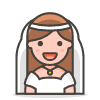 Bride With Veil 2 emoji - Free transparent PNG, SVG. No sign up needed.