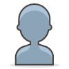 Bust In Silhouette emoji - Free transparent PNG, SVG. No sign up needed.