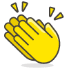 Clapping Hands 1 emoji - Free transparent PNG, SVG. No sign up needed.