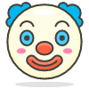 Clown Face emoji - Free transparent PNG, SVG. No sign up needed.