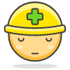 Construction Worker emoji - Free transparent PNG, SVG. No sign up needed.