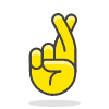 Crossed Fingers 1 emoji - Free transparent PNG, SVG. No sign up needed.