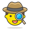 Detective 1 emoji - Free transparent PNG, SVG. No sign up needed.