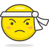 Determined Face Element from Emoji - Free Set