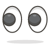 Eyes emoji - Free transparent PNG, SVG. No sign up needed.