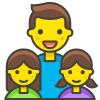 Family Man Girl Girl 1 Element from Emoji - Free Set