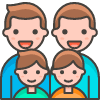 Family Man Man Boy Boy 2 emoji - Free transparent PNG, SVG. No sign up needed.