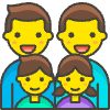 Family Man Man Girl Boy 1 Element from Emoji - Free Set