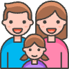 Family Man Woman Girl 2 Element from Emoji - Free Set