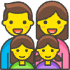 Family Man Woman Girl Girl 1 Element from Emoji - Free Set