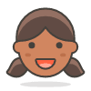 Girl 3 emoji - Free transparent PNG, SVG. No sign up needed.