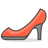 High Heeled Shoe emoji - Free transparent PNG, SVG. No sign up needed.