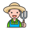 Man Farmer 2 emoji - Free transparent PNG, SVG. No sign up needed.