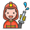 Man Firefighter 2 emoji - Free transparent PNG, SVG. No sign up needed.