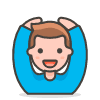 Man Gesturing OK 2 emoji - Free transparent PNG, SVG. No sign up needed.