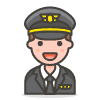 Man Pilot 2 Element from Emoji - Free Set