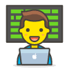 Man Technologist 1 emoji - Free transparent PNG, SVG. No sign up needed.