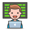 Man Technologist 2 emoji - Free transparent PNG, SVG. No sign up needed.