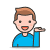 Man Tipping Hand 2 Element from Emoji - Free Set