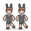 Men With Bunny Ears 2 emoji - Free transparent PNG, SVG. No sign up needed.