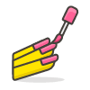 Nail Polish 1 emoji - Free transparent PNG, SVG. No sign up needed.