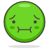Nauseated Face 2 emoji - Free transparent PNG, SVG. No sign up needed.