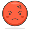 Pouting Face emoji - Free transparent PNG, SVG. No sign up needed.