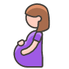Pregnant Woman 2 Element from Emoji - Free Set