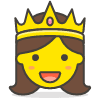 Princess 1 emoji - Free transparent PNG, SVG. No sign up needed.