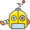 Robot Face 2 Element from Emoji - Free Set