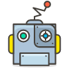 Robot Face 3 emoji - Free transparent PNG, SVG. No sign up needed.