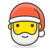 Santa Claus 1 emoji - Free transparent PNG, SVG. No sign up needed.