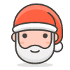 Santa Claus 2 emoji - Free transparent PNG, SVG. No sign up needed.