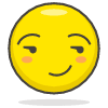 Smirking Face emoji - Free transparent PNG, SVG. No sign up needed.