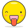 Squinting Face With Tongue emoji - Free transparent PNG, SVG. No sign up needed.