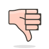 Thumbs Down 2 emoji - Free transparent PNG, SVG. No sign up needed.
