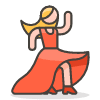 Woman Dancing 2 emoji - Free transparent PNG, SVG. No sign up needed.