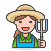Woman Farmer 2 emoji - Free transparent PNG, SVG. No sign up needed.