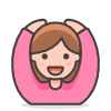 Woman Gesturing OK 2 emoji - Free transparent PNG, SVG. No sign up needed.