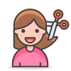 Woman Getting Haircut 2 emoji - Free transparent PNG, SVG. No sign up needed.