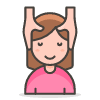 Woman Getting Massage 2 Element from Emoji - Free Set