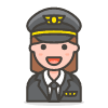 Download free Woman Pilot 2 PNG, SVG vector emoji from Emoji - Free set.