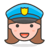 Woman Police Officer 2 emoji - Free transparent PNG, SVG. No sign up needed.