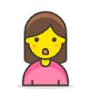 Woman Pouting 1 emoji - Free transparent PNG, SVG. No sign up needed.